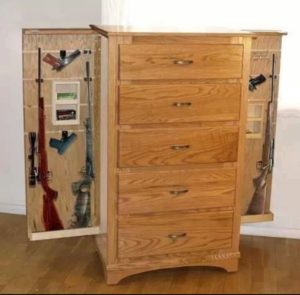 gun safe cabinet