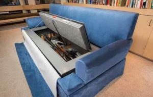 hidden gun safe